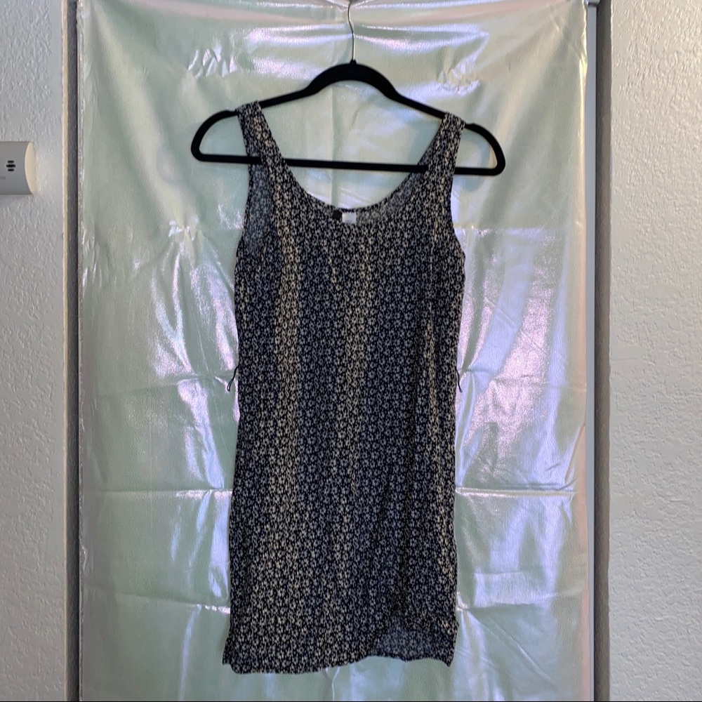 H&M floral print tank dress